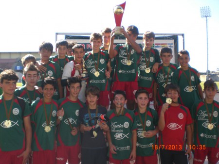 Equilíbrio total na final Sub-14